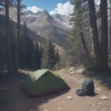 【登山ウェア】破れた生地の直し方 | 自宅でできる修理方法 をイメージした 広角の風景、ハイキング の写真