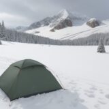 【低体温症】登山の現場で役立つ応急処置 | 体温を戻す回復方法 をイメージした 広角の風景、山 の写真