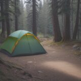 【登山ウェア】汗冷えを防ぐ服装選び | 山での体温維持の方法 をイメージした 広角の風景、ハイキング の写真