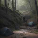【ウェットスーツ】泥汚れを落とす手順 | 正しい洗い方と注意点 をイメージした 広角の風景 の写真