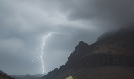 【登山】雷予報が出た時の判断 | 山頂を諦めて下山するタイミング