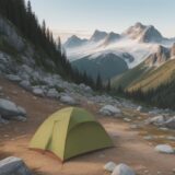 【真夏の登山】おすすめの時間帯 | 早朝出発で暑さを避けるルート選び をイメージした 広角の風景、山、夏 の写真