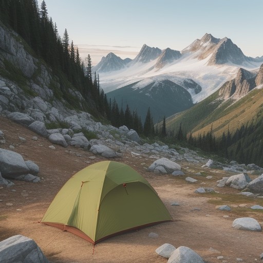 【真夏の登山】おすすめの時間帯 | 早朝出発で暑さを避けるルート選び をイメージした 広角の風景、山、夏 の写真