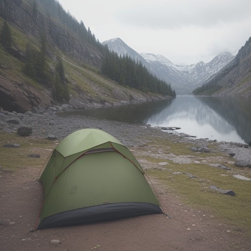 【登山ザック】雨除けの準備 | 荷物を濡らさないための対策方法 をイメージした 広角の風景、ハイキング の写真