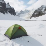 【登山】標高による気温の変化 | 服装選びのポイントと注意点 をイメージした 広角の風景、山 の写真