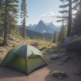 【登山ウェア】撥水剤の正しい塗り方 | 持続させるための手順とコツ をイメージした 広角の風景、ハイキング の写真
