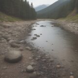 【フィッシュグリップ】川での魚の持ち方 | 正しい使い方の手順 をイメージした 広角の風景、川 の写真
