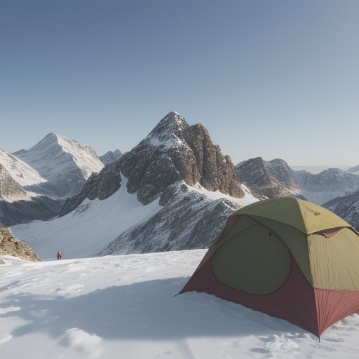 【登山】稜線の気温低下に備える | 服装を変えるタイミングと注意点 をイメージした 広角の風景、山、稜線 の写真