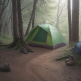 【登山シューズ】泥落としに使う道具 | 手入れの手順とコツ をイメージした 広角の風景、ハイキング の写真