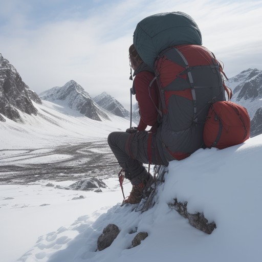 【登山用アイゼン】錆落としの手順 | 冬山登山の道具メンテナンス方法 をイメージした 広角の風景、山、ハイキング、冬 の写真