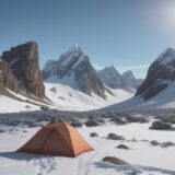【登山】初心者が意識したい引き返しの判断 | 安全な山行のための基準 をイメージした 広角の風景、山 の写真