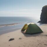 【潮位】海での孤立を防ぐ方法 | 救助依頼の出し方と注意点 をイメージした 広角の風景 の写真