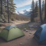 【登山シューズ】初心者の選び方 | 足に合う一足を見つけるコツ をイメージした 広角の風景、ハイキング の写真