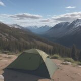 【山歩き】初夏の服装選び | 汗を逃がすウェアの組み合わせ をイメージした 広角の風景、ハイキング、夏 の写真