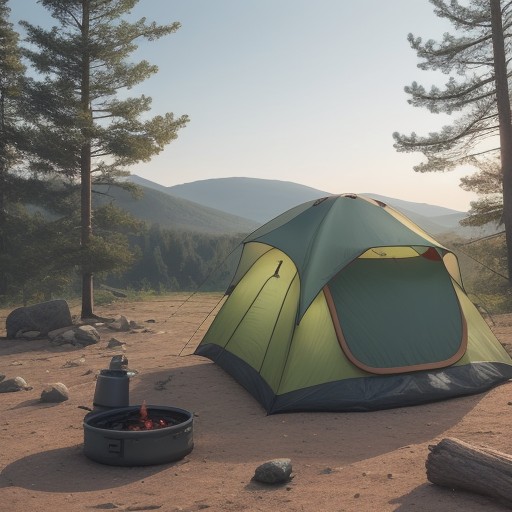 【キャンプバーナー】高火力の選び方 | おすすめのモデルと使い分け をイメージした 広角の風景 の写真