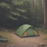 【虫刺され】山の登山口で使う痒み止め | おすすめの選び方と対策 をイメージした 広角の風景、登山道、ハイキング の写真