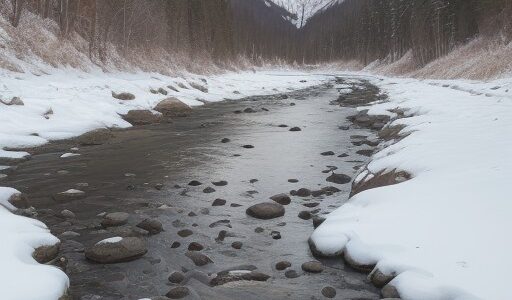 【川】雪解け水の水位変動 | 釣行時の注意点とタイミング