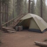 【キャンプバーナー】錆止めの手順 | 長く使うための手入れ方法 をイメージした 広角の風景 の写真