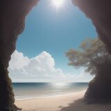 【海風】風向きの読み方 | 釣果を変える潮の流れと方向の判断方法 をイメージした 広角の風景 の写真
