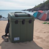 【海水浴】道具をまとめる収納ボックス | おすすめの選び方と活用法 をイメージした 広角の風景 の写真