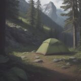 【毒草】山の毒草に触れたときの対処法 | 正しい洗い方と注意点 をイメージした 広角の風景、山 の写真