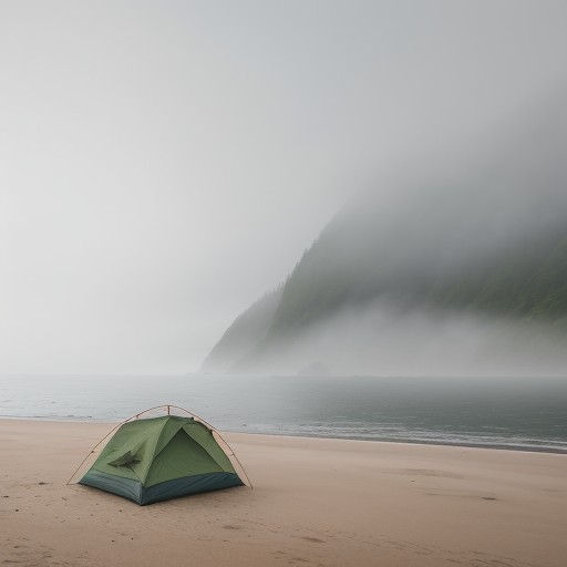 【海霧】発生するタイミングと条件 | 釣りに出る前の確認事項 をイメージした 広角の風景 の写真