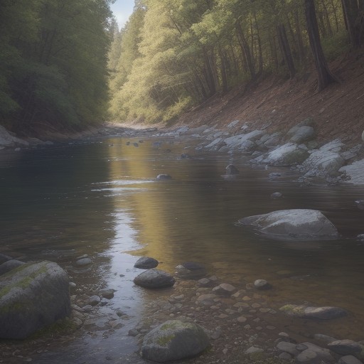 【川の増水】流速の見分け方 | 安全に釣るための判断基準 をイメージした 広角の風景、川 の写真