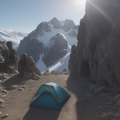 【登山】体調不良での撤退判断 | 安全に山を下りるための目安 をイメージした 山 の写真