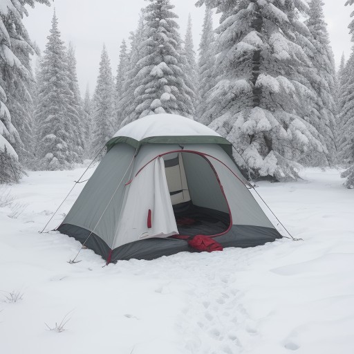 【冬キャンプ】凍傷を防ぐ装備 | 体温を保つ対策と注意点 をイメージした 冬、雪景色 の写真