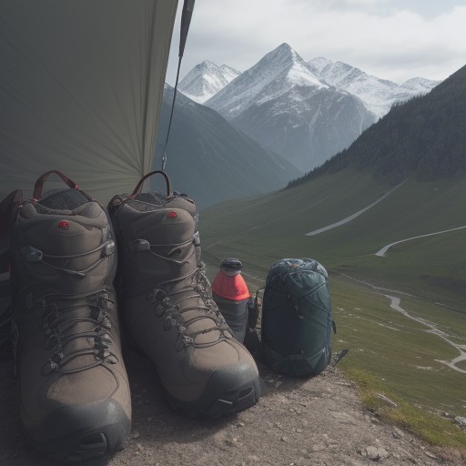 【登山】初心者が揃えたい最低限の装備 | 山歩きの準備リスト をイメージした 山、ハイキング、登山道 の写真