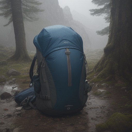 【登山ザック】雨を防ぐカバー選び | 濡らさないための準備と使い方 をイメージした 山 の写真