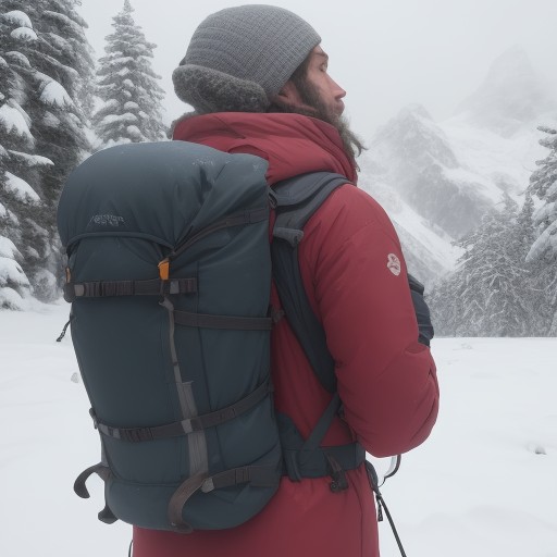 【登山】予備装備の持ち物リスト | 山でのトラブルに備える準備品 をイメージした 冬、雪景色、山、登山道 の写真
