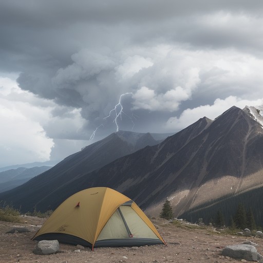 【登山】雷が発生しやすい時間帯 | 山での避難方法と注意点 をイメージした 夏、山 の写真