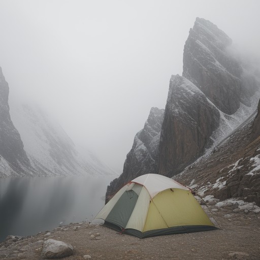 【登山】霧で視界が遮られた時の判断 | 回復の目安と安全な待ち方 をイメージした 山、登山道 の写真