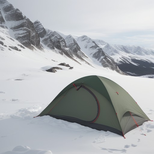 【低体温症】登山のリスクと対策 | 意識レベルによる判断基準 をイメージした 山、冬 の写真