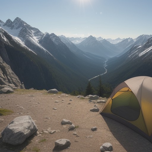 【登山】疲労回復を早めるストレッチ | 足の疲れを取る方法 をイメージした 山 の写真