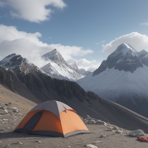 【登山】低気圧で起こる頭痛への対策 | 山行中の体調管理と備え をイメージした 山 の写真