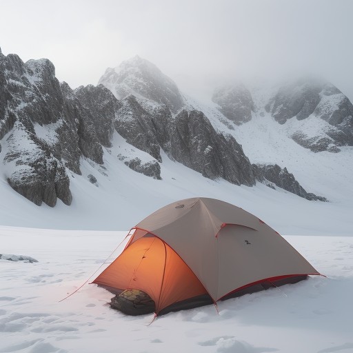 【登山】霧での停滞判断 | 安全に下山するための判断基準 をイメージした 山 の写真