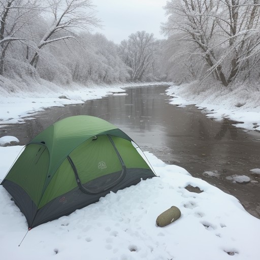 【川釣り】気温の変化で判断する | 釣果が変わるポイント選び をイメージした 春、夏、秋、冬、雪景色、川 の写真