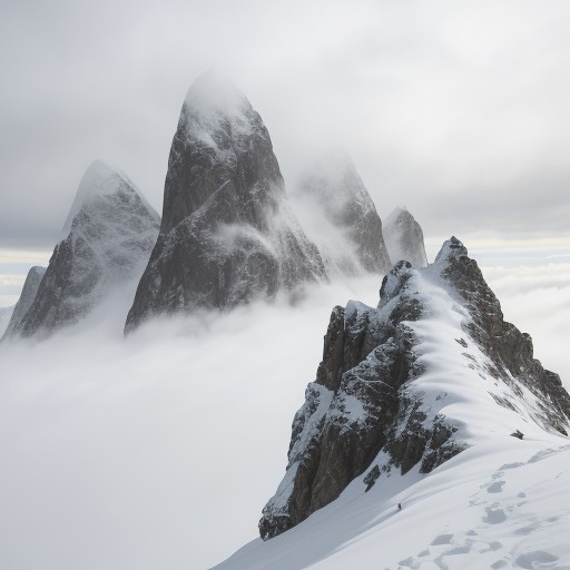 【登山】雲量の予測方法 | 山頂で景色を見るための準備 をイメージした 山 の写真