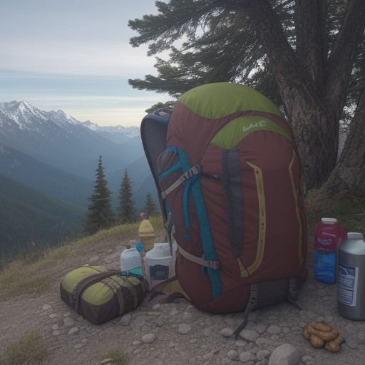【行動食】登山の途中で食べるタイミング | 効率的な取り出し方 をイメージした 山、登山道 の写真