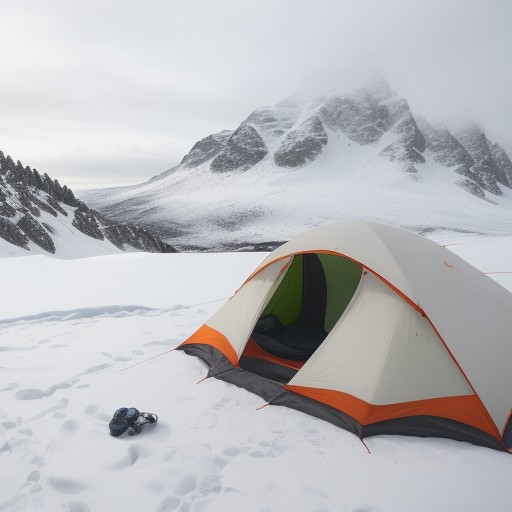 【防寒グローブ】冬の登山で使う手袋の選び方 | 素材と機能のポイント をイメージした 冬、雪景色、山 の写真