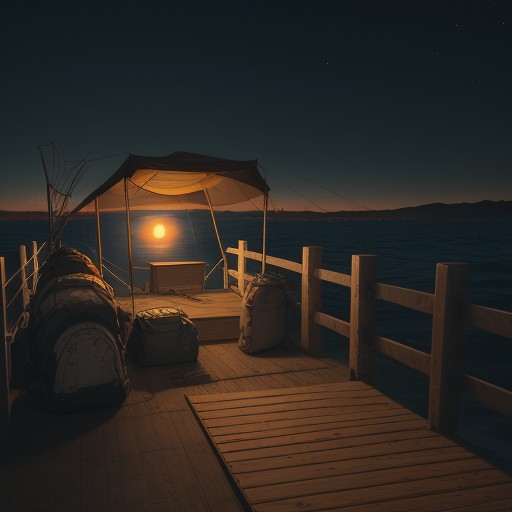 【タチウオ】堤防釣りのおすすめの餌 | 夜の海で狙う釣り方 をイメージした 山頂 の写真