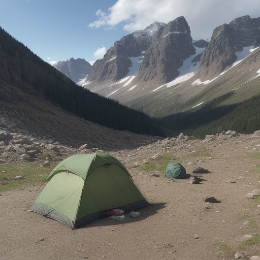 【登山】ゴミを持ち帰る方法 | 山での片付けと準備の手順 をイメージした 山 の写真