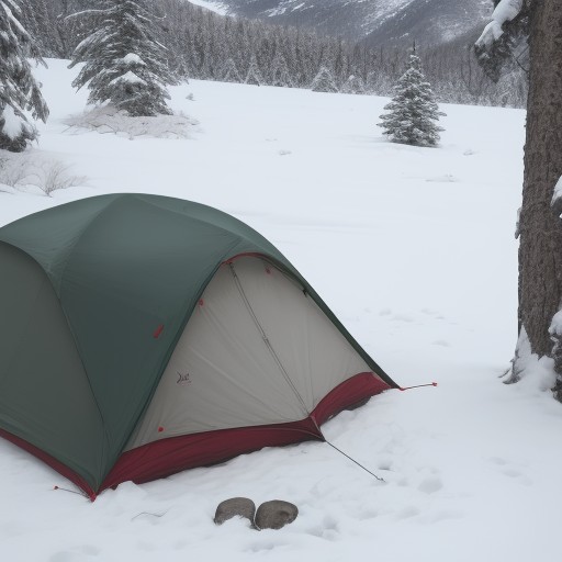 【登山用シュラフ】正しい乾燥の手順 | 寿命を延ばすお手入れ方法 をイメージした 冬、山 の写真