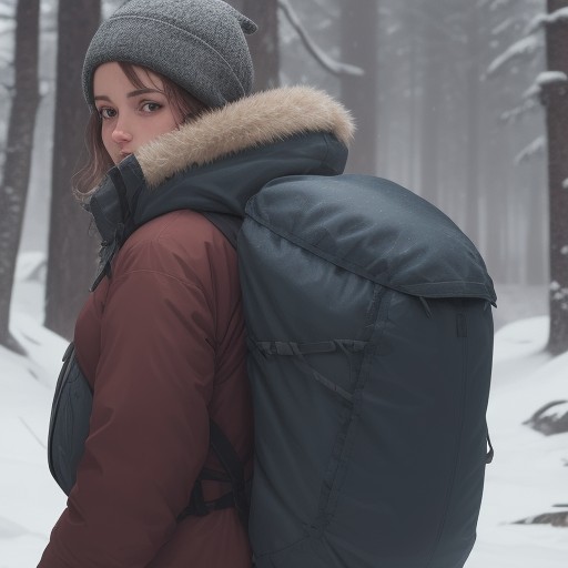 【低体温症】登山の濡れ対策 | 体温を維持する服装と装備の選び方 をイメージした 冬、ハイキング の写真