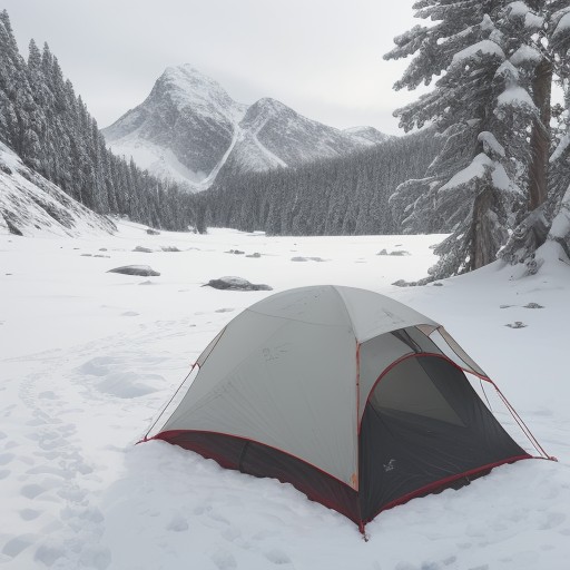【登山ウェア】静電気を防ぐ対策 | 冬の山行で役立つ除去方法 をイメージした 冬、山、山 の写真
