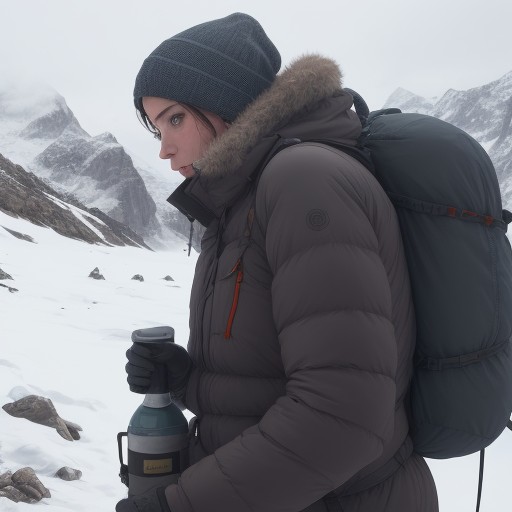 【低体温症】登山のリスクを減らす装備 | 体温を維持する対策法 をイメージした 冬、山 の写真