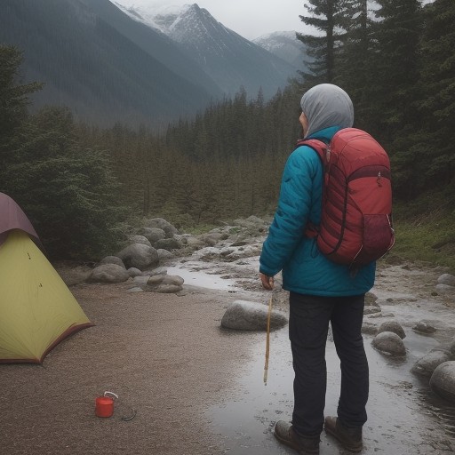 【レインウェア】撥水スプレーの選び方 | 雨の日でも快適な登山装備の作り方 をイメージした 山 の写真