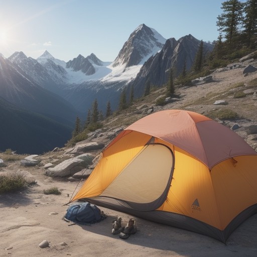 【熱中症対策】真夏の登山で準備すべき道具 | 体温を下げる方法 をイメージした 夏、山 の写真